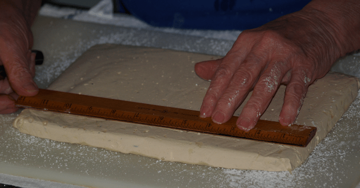 Cutting Nutty Nougat