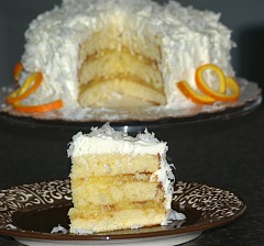 how to make orange cake