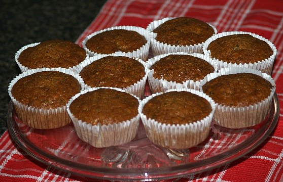 Orange Muffin Recipe with Zucchini