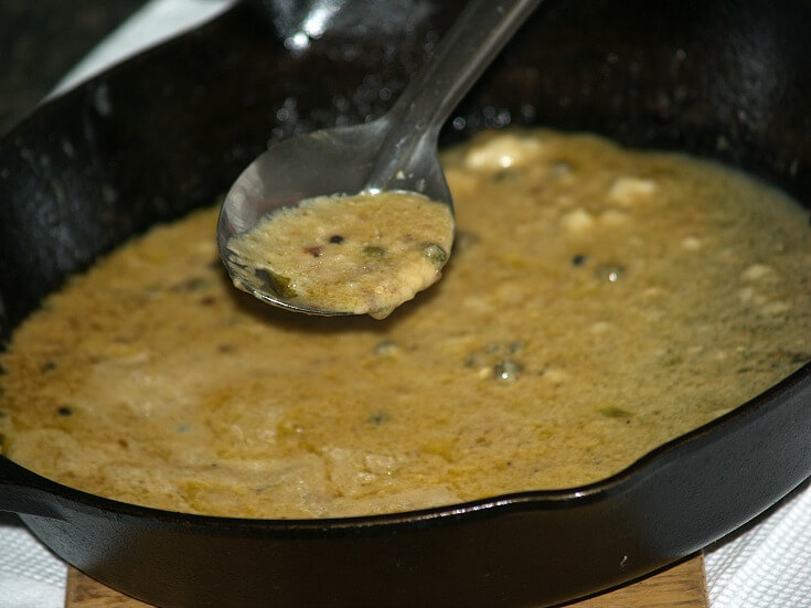 Mustard Cream Sauce for Oven Roasted Chicken