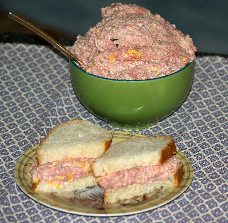 How to Make Ham Salad Sandwiches