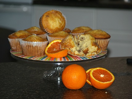 Pecan Orange Muffins