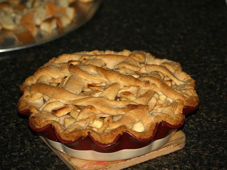 Four Pie Apple Pie