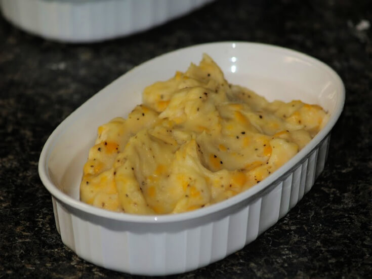 Potato and Cheddar Cheese Filling Mixture