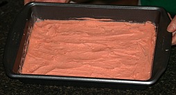 Venetian Pink Dough Ready for Oven