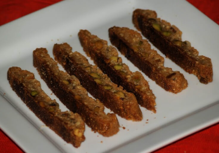 Pistachio Biscotti