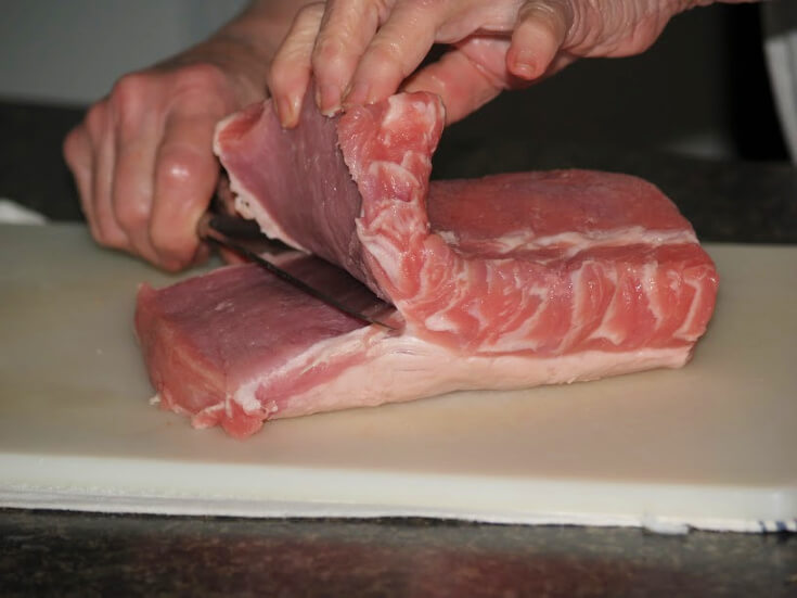 Prepping Pork Loin Roast