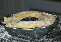 Second Roll in Bundt Pan