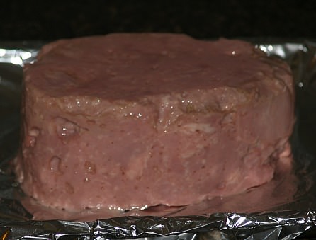 Preparing the Canned Ham