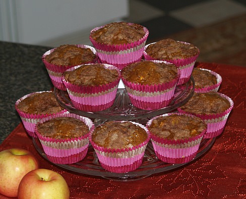 How to Make Apple Muffins with Pumpkin