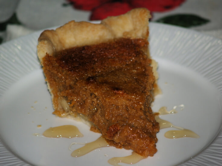 Old Fashioned Pumpkin Pie Recipe Piece