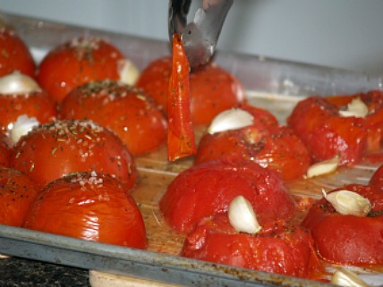 roasted tomatoes