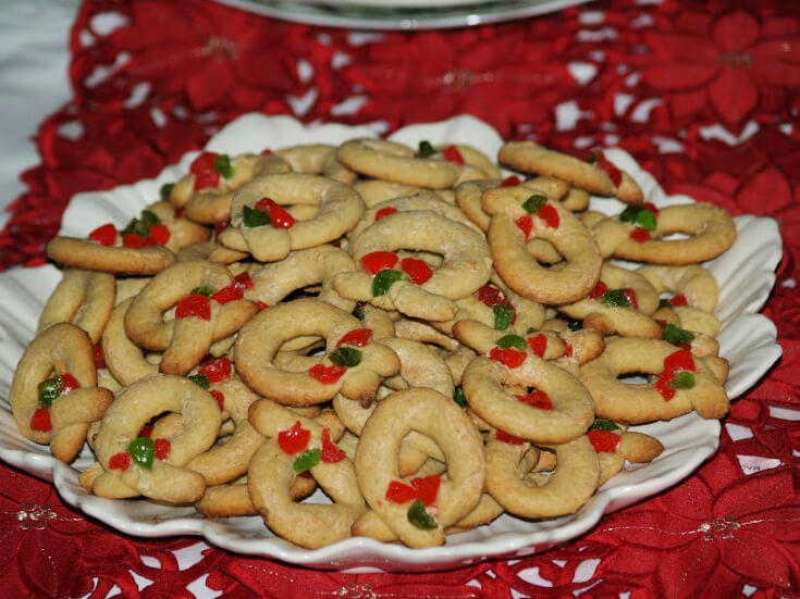 Berliner Kranse Cookies