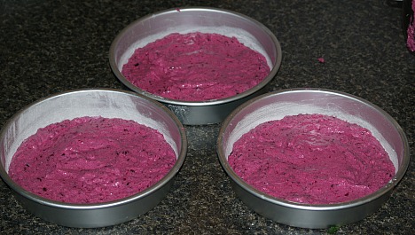 batter for red beet cake