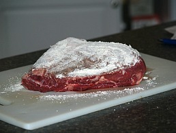 Preparing a Roast Beef