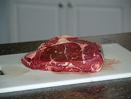 Preparing a Roast Beef