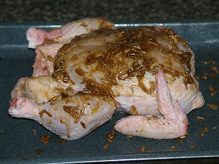 Delicious roast chicken recipe