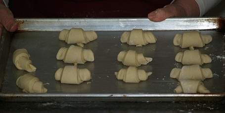 Rolled Crescent Rolls Set to Rise