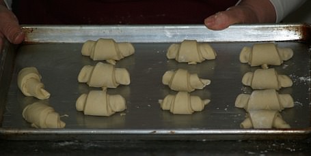 Rolled Crescent Rolls Set to Rise