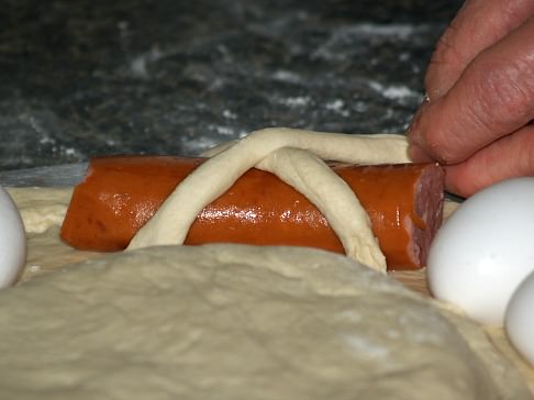 Sausage Egg Bread Step 5