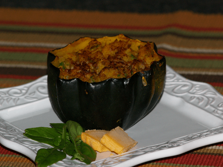 Sausage Stuffing Recipe for Acorn Squash