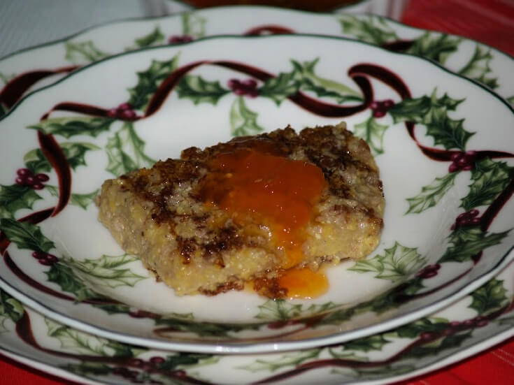 Scrapple Recipe with Tomato Preserves