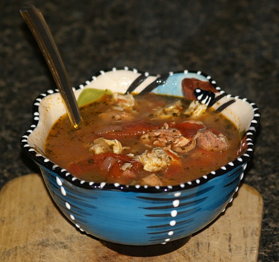 Okra in Seafood Gumbo