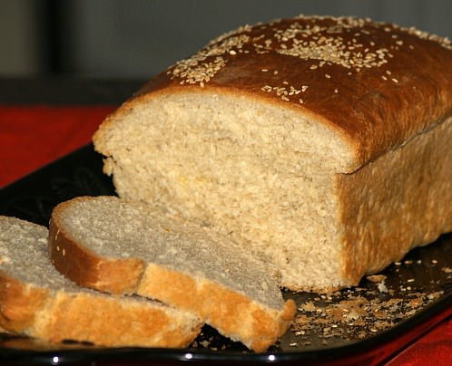 Sesame Topped Egg Bread Recipe