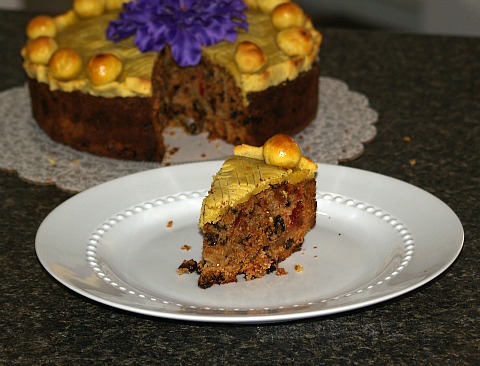 Piece of Simnel Cake Recipe