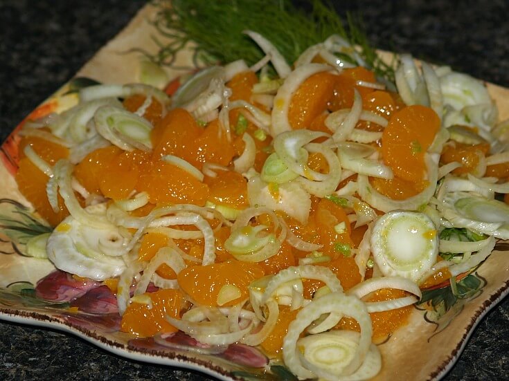 Simple Fennel Orange Salad Recipe