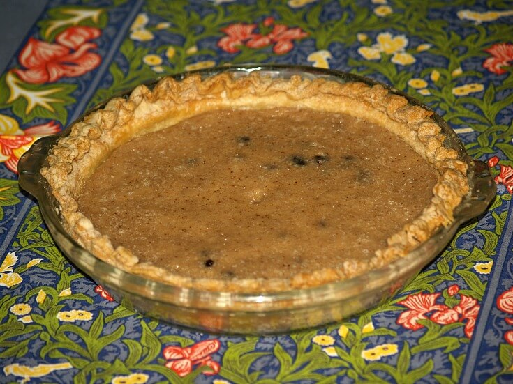 Sour Cream Raisin Pie Recipe