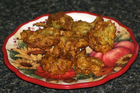 spaghetti squash fritters