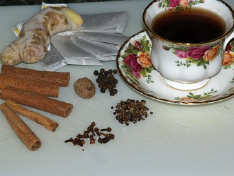 spices for chai tea