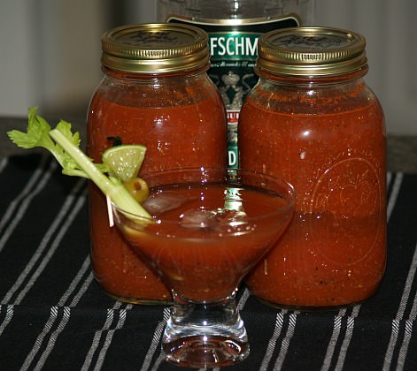 Homemade Bloody Mary Mix Recipe