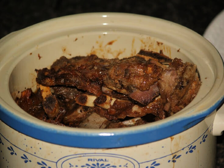 Slow Cooker Sesame Pork Ribs