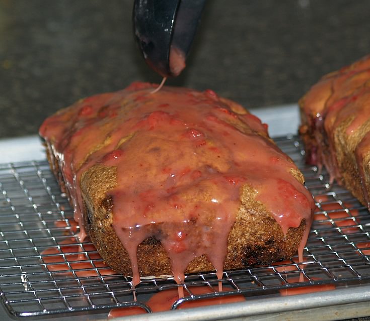 Spread Strawberry Butter Over Top