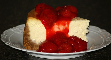 how to make strawberry cheesecake