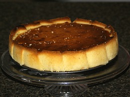 Strawberry Cheesecake Ready for Topping