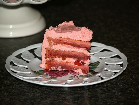 strawberry layer cake recipe