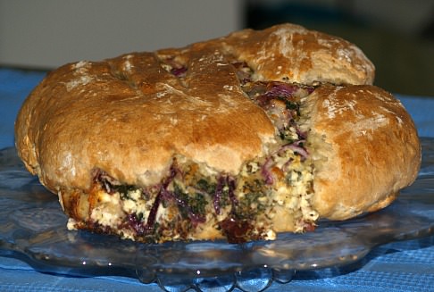 Stuffed Greek Bread Recipe