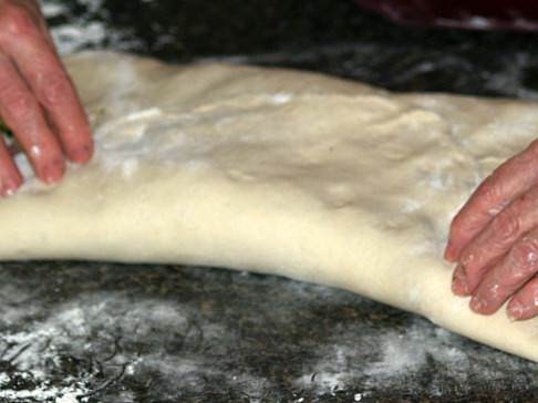 Fold Dough Over Filling