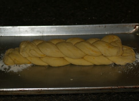 Unbaked Challah Bread