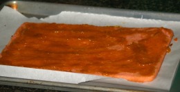 Spreading Apricot Preserves