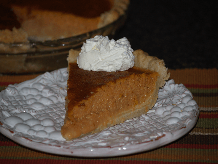 Whiskey Pumpkin Pie Recipe