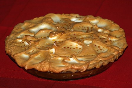 White Mountain Meringue Pumpkin Pie