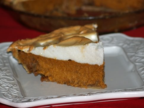 White Mountain Meringue Pumpkin Pie