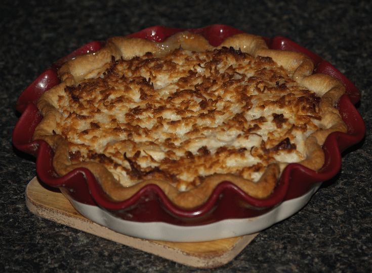 Apple Macaroon Pie Recipe
