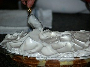 Gently Spreading Meringue