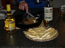 Banana Foster Step 1