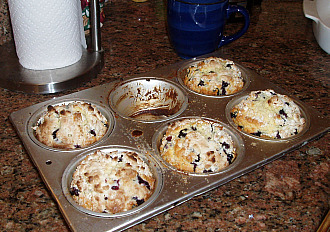 How to Make Blueberry Muffins